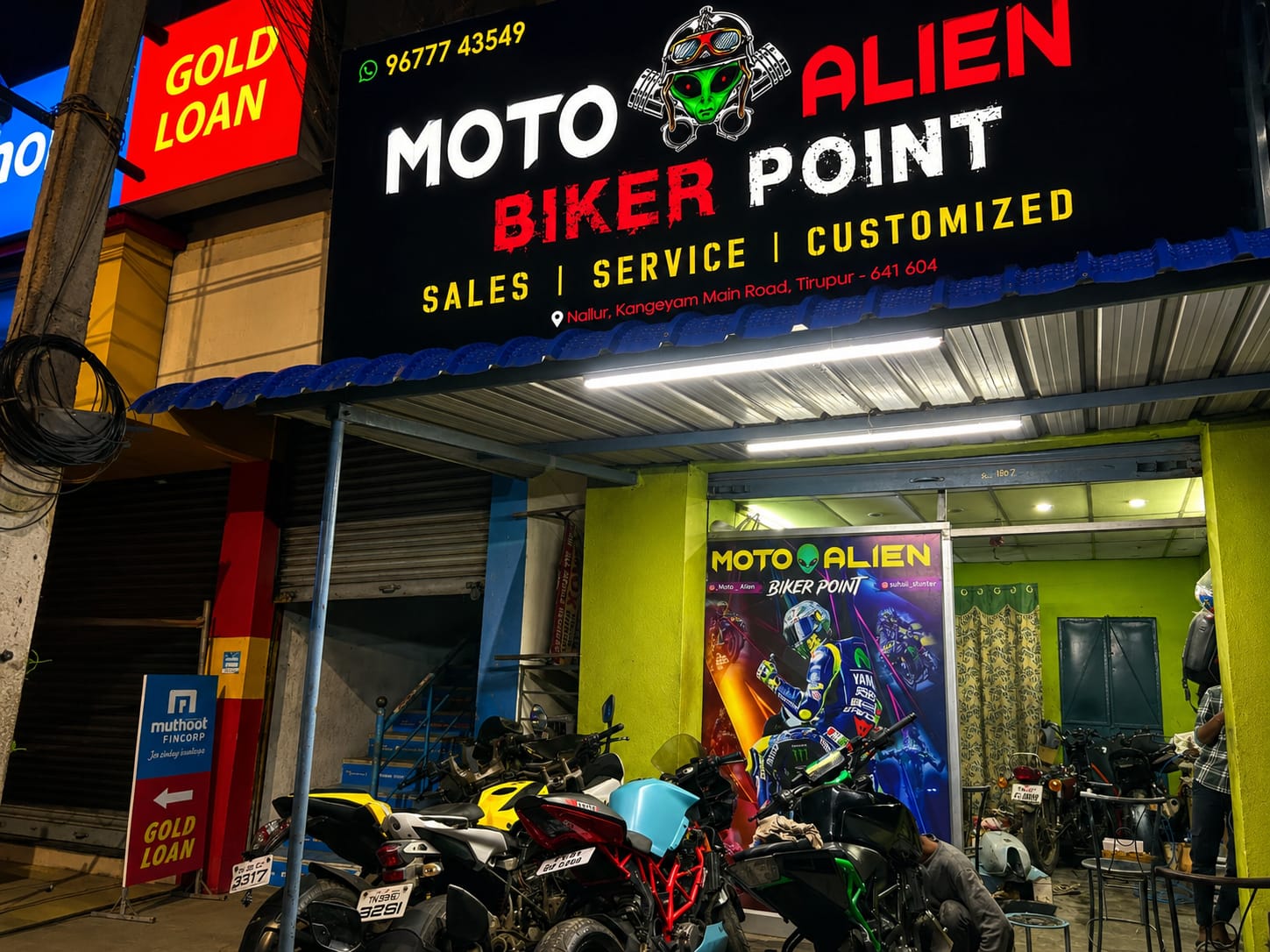 MOTO ALIEN BIKERS POINT Photo 4